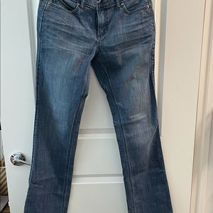 Wrangler Q baby women’s riding jeans, 9/10 stretch